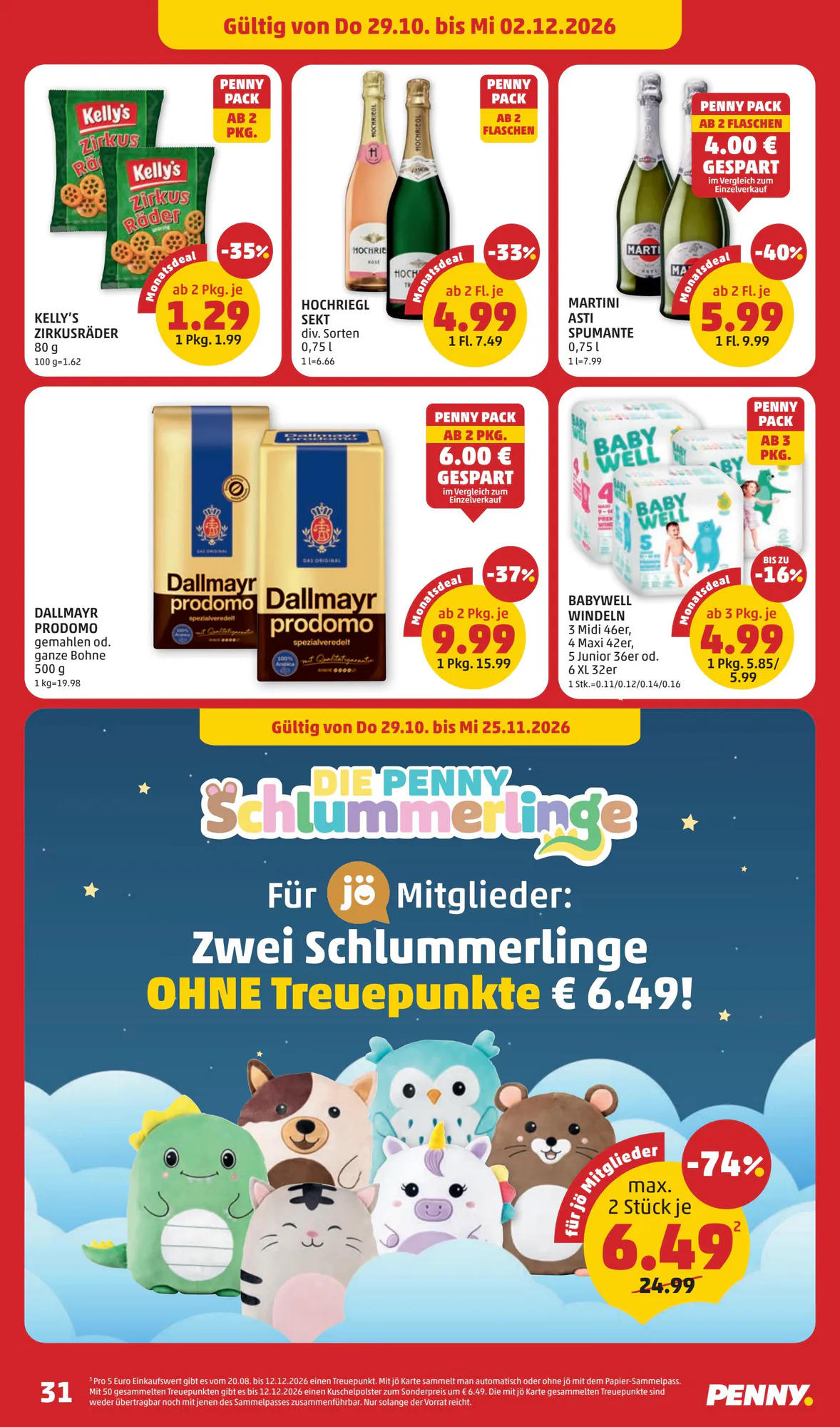PENNY Flugblatt (ab 29.10.2026) - Angebote und Prospekt - Seite 31