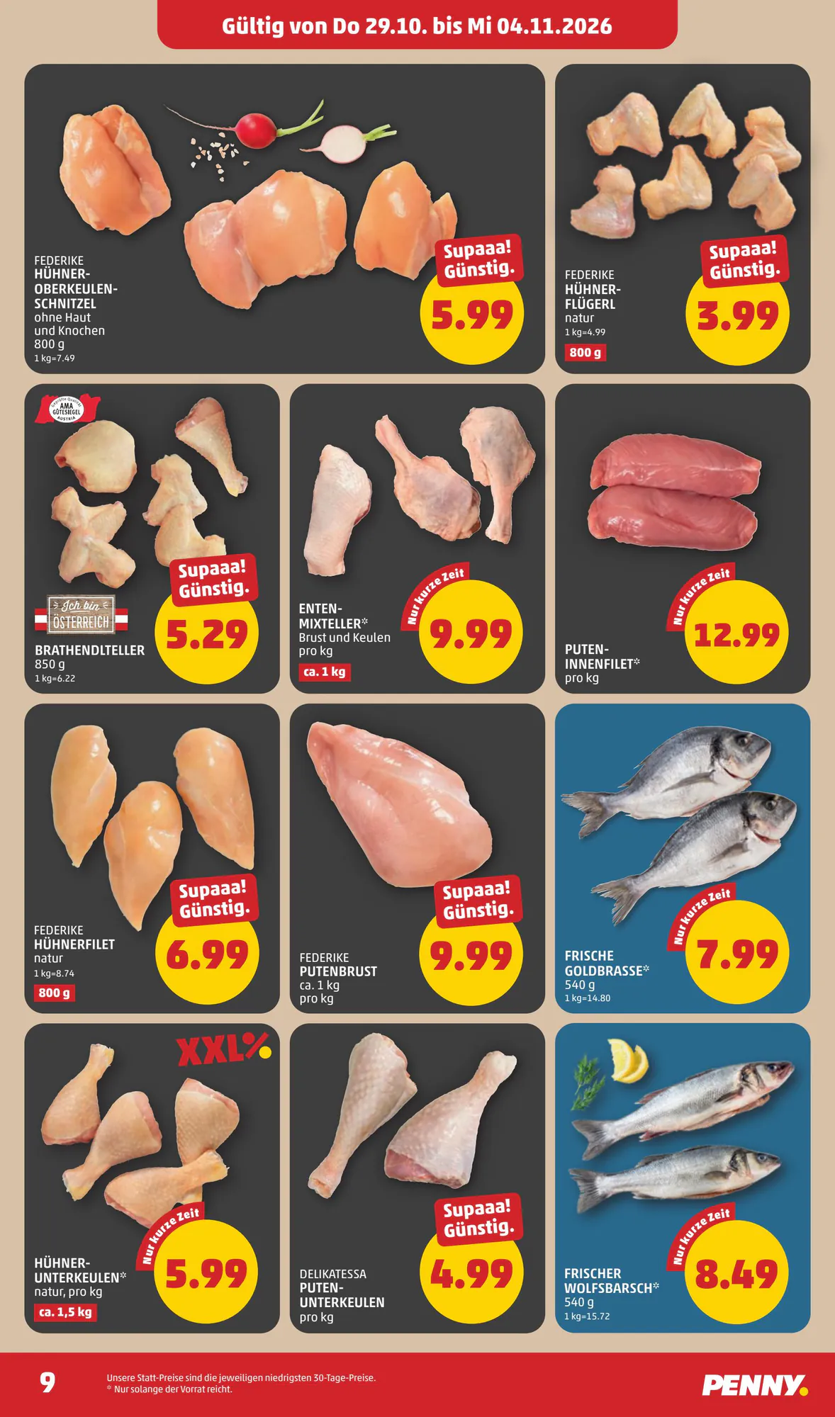 PENNY Flugblatt (ab 29.10.2026) - Angebote und Prospekt - Seite 9