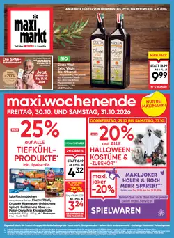 Maximarkt Flugblatt (ab 29.10.2026) - Angebote und Prospekt