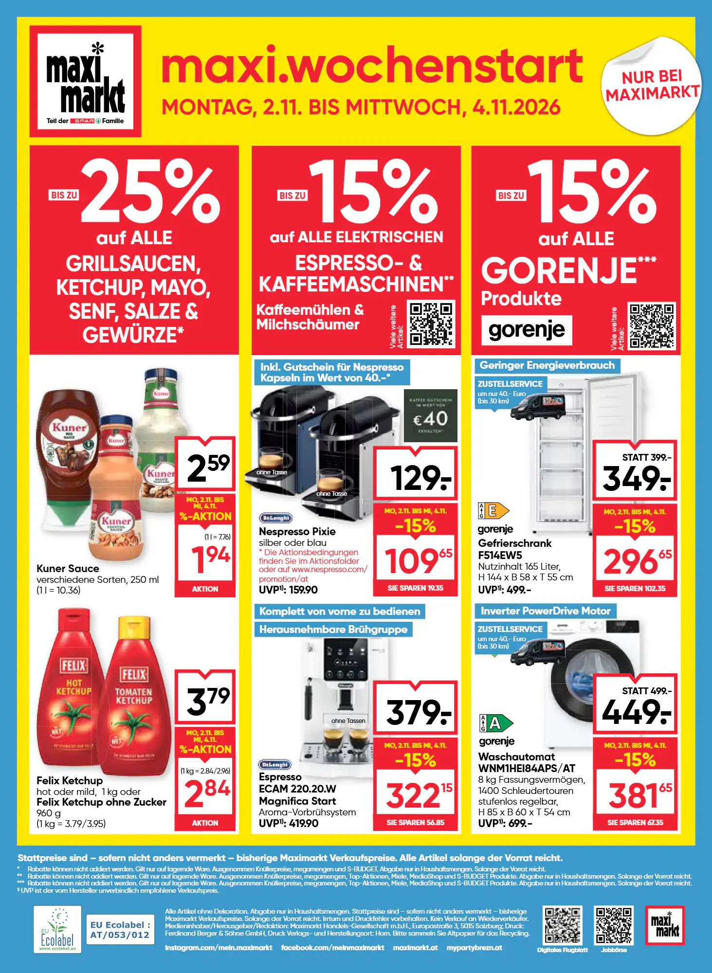Maximarkt Flugblatt (ab 29.10.2026) - Angebote und Prospekt - Seite 24