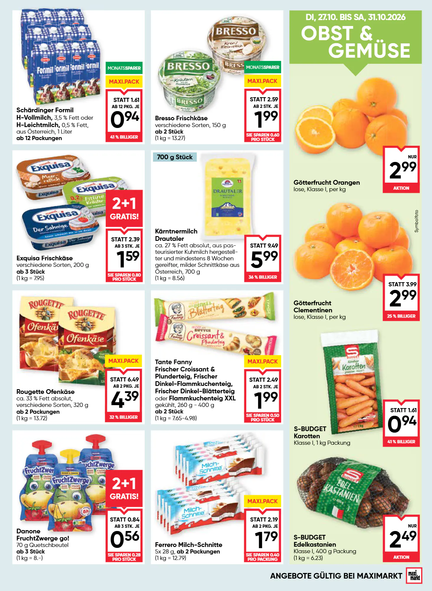 Maximarkt Flugblatt (ab 29.10.2026) - Angebote und Prospekt - Seite 9