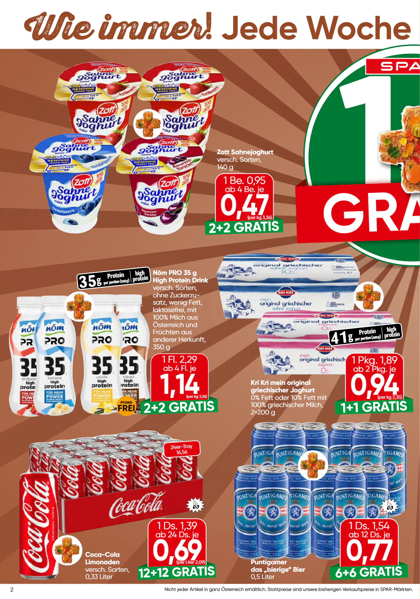 Spar Flugblatt (ab 29.10.2026) - Angebote und Prospekt - Seite 2