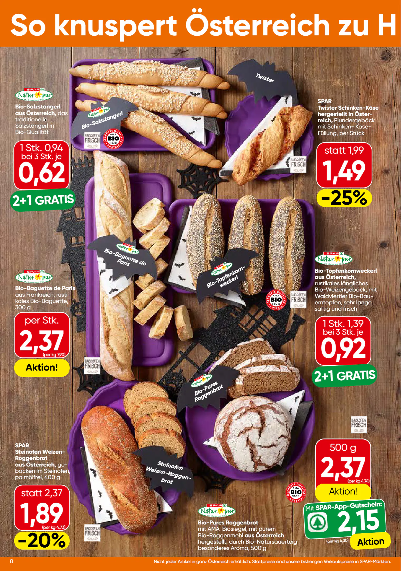 Spar Flugblatt (ab 29.10.2026) - Angebote und Prospekt - Seite 8