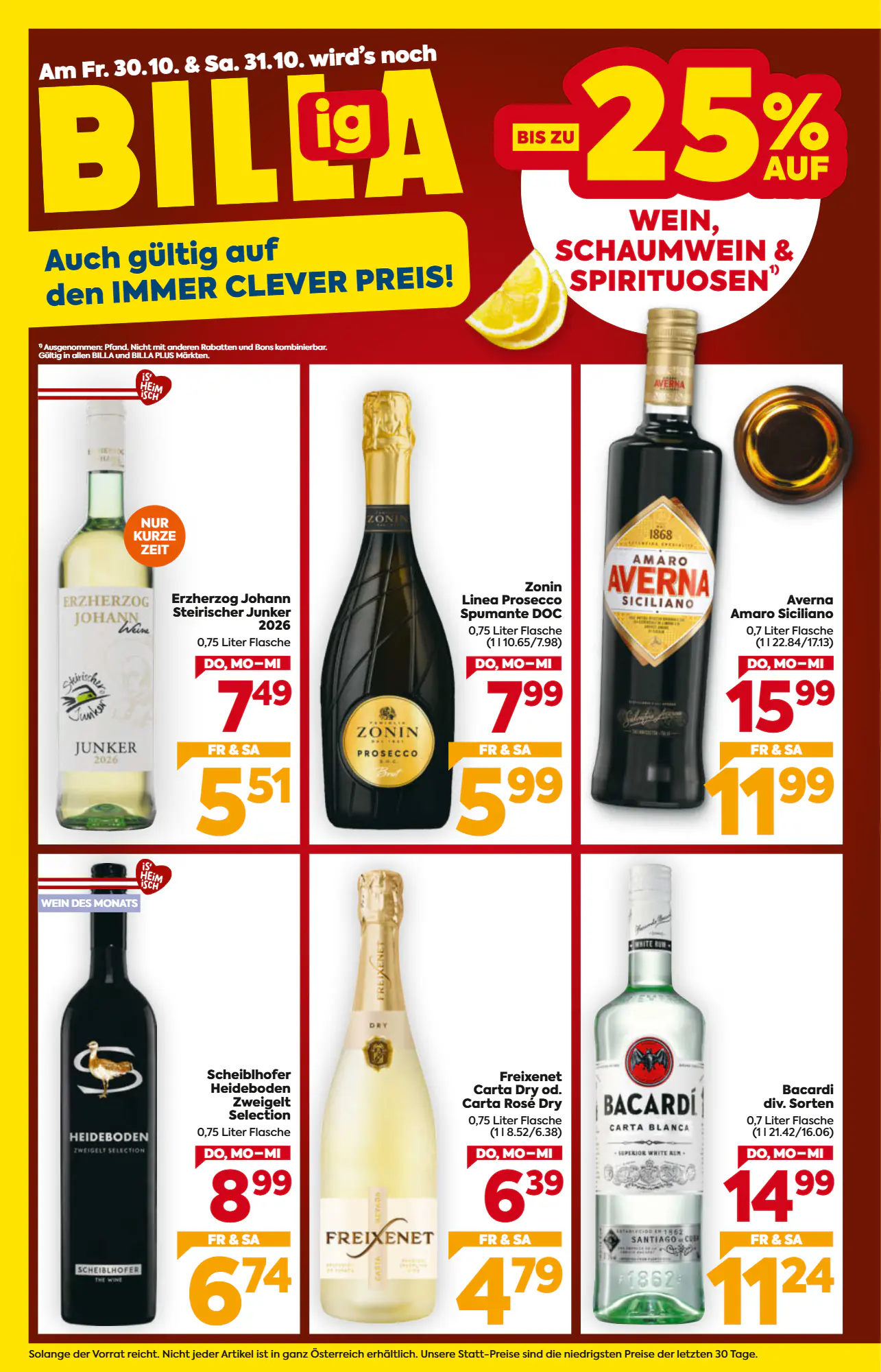 Billa Flugblatt (ab 29.10.2026) - Angebote und Prospekt - Seite 2
