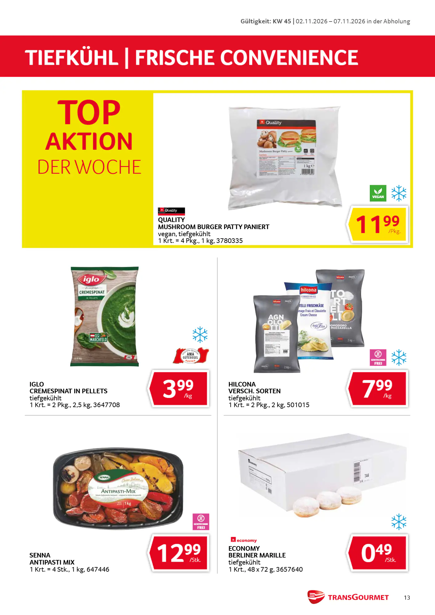 Transgourmet Flugblatt (ab 01.11.2026) - Angebote und Prospekt - Seite 13