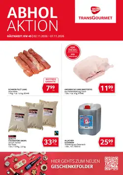 Transgourmet Flugblatt (ab 01.11.2026) - Angebote und Prospekt