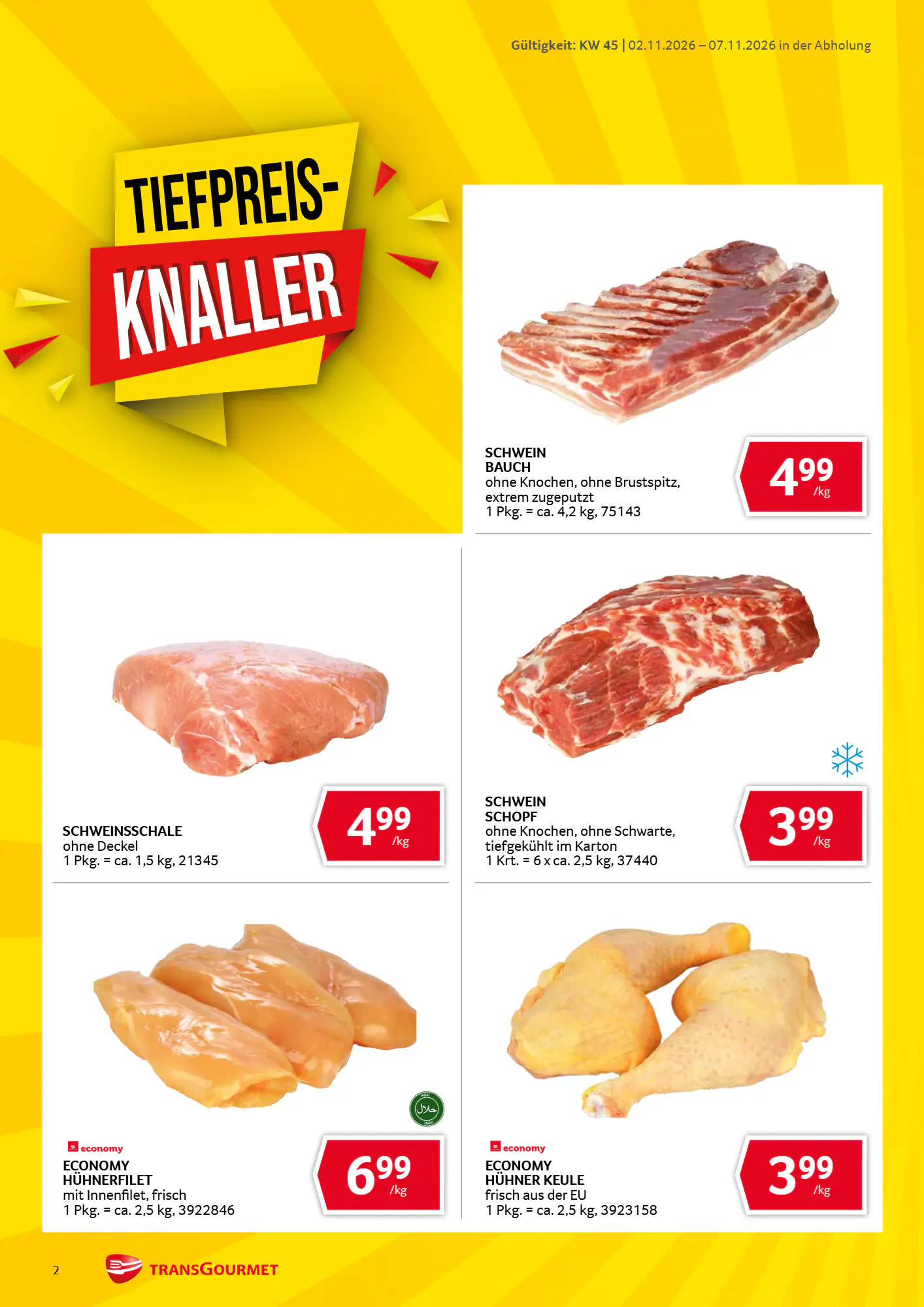 Transgourmet Flugblatt (ab 01.11.2026) - Angebote und Prospekt - Seite 2