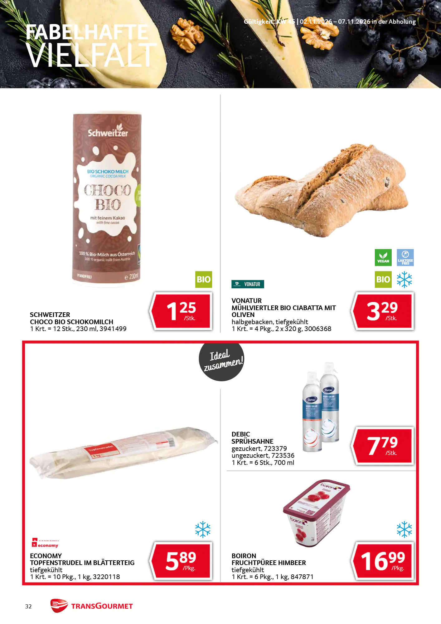 Transgourmet Flugblatt (ab 01.11.2026) - Angebote und Prospekt - Seite 32