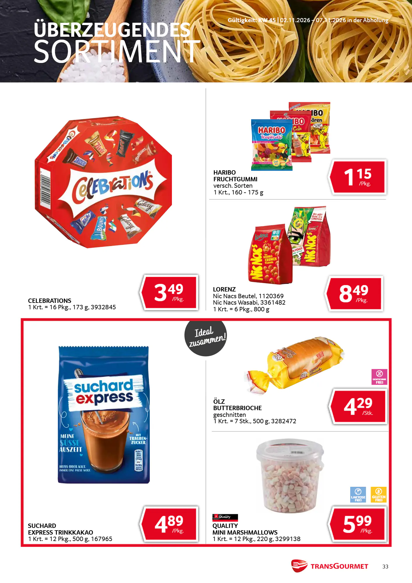 Transgourmet Flugblatt (ab 01.11.2026) - Angebote und Prospekt - Seite 33
