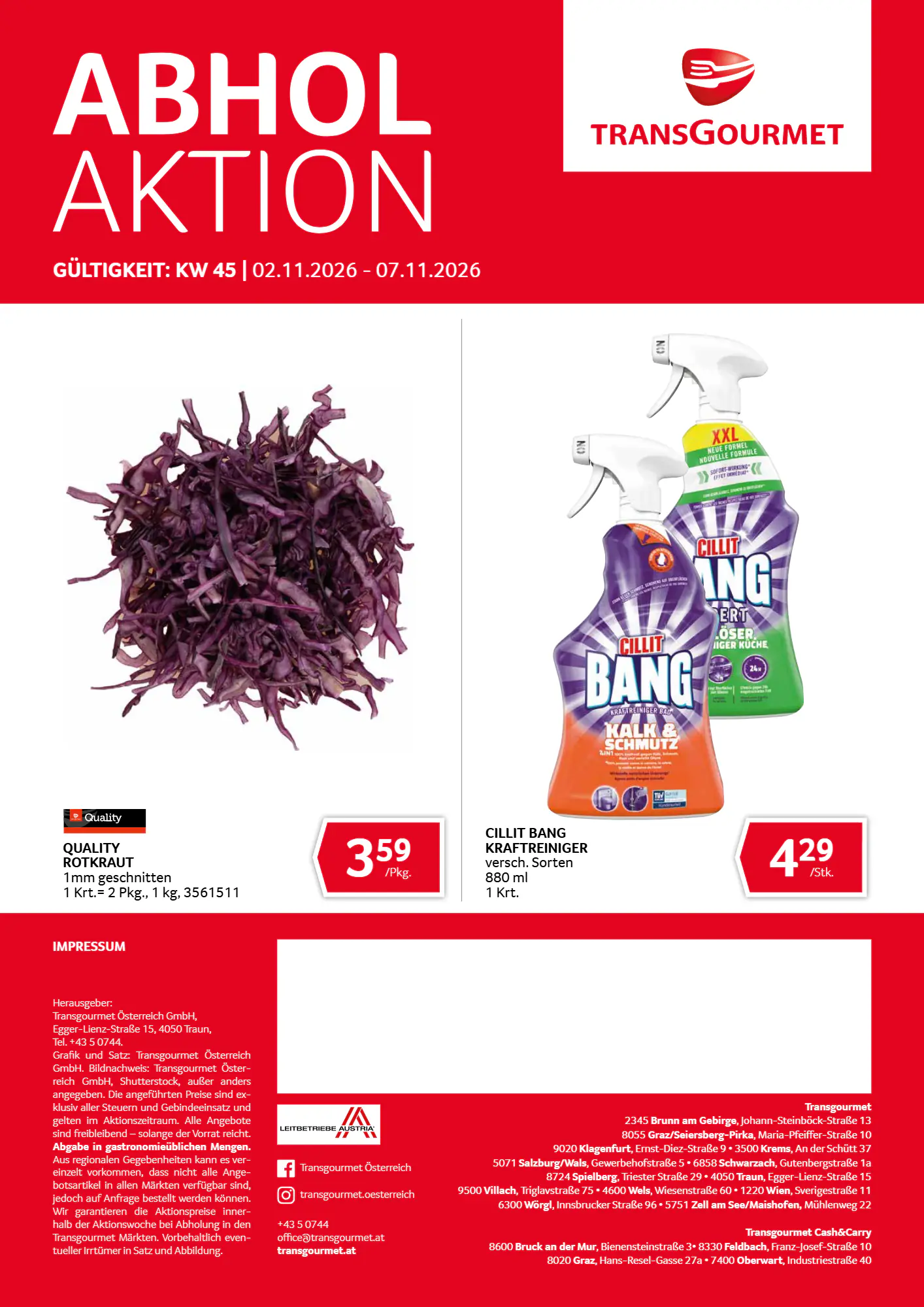 Transgourmet Flugblatt (ab 01.11.2026) - Angebote und Prospekt - Seite 36