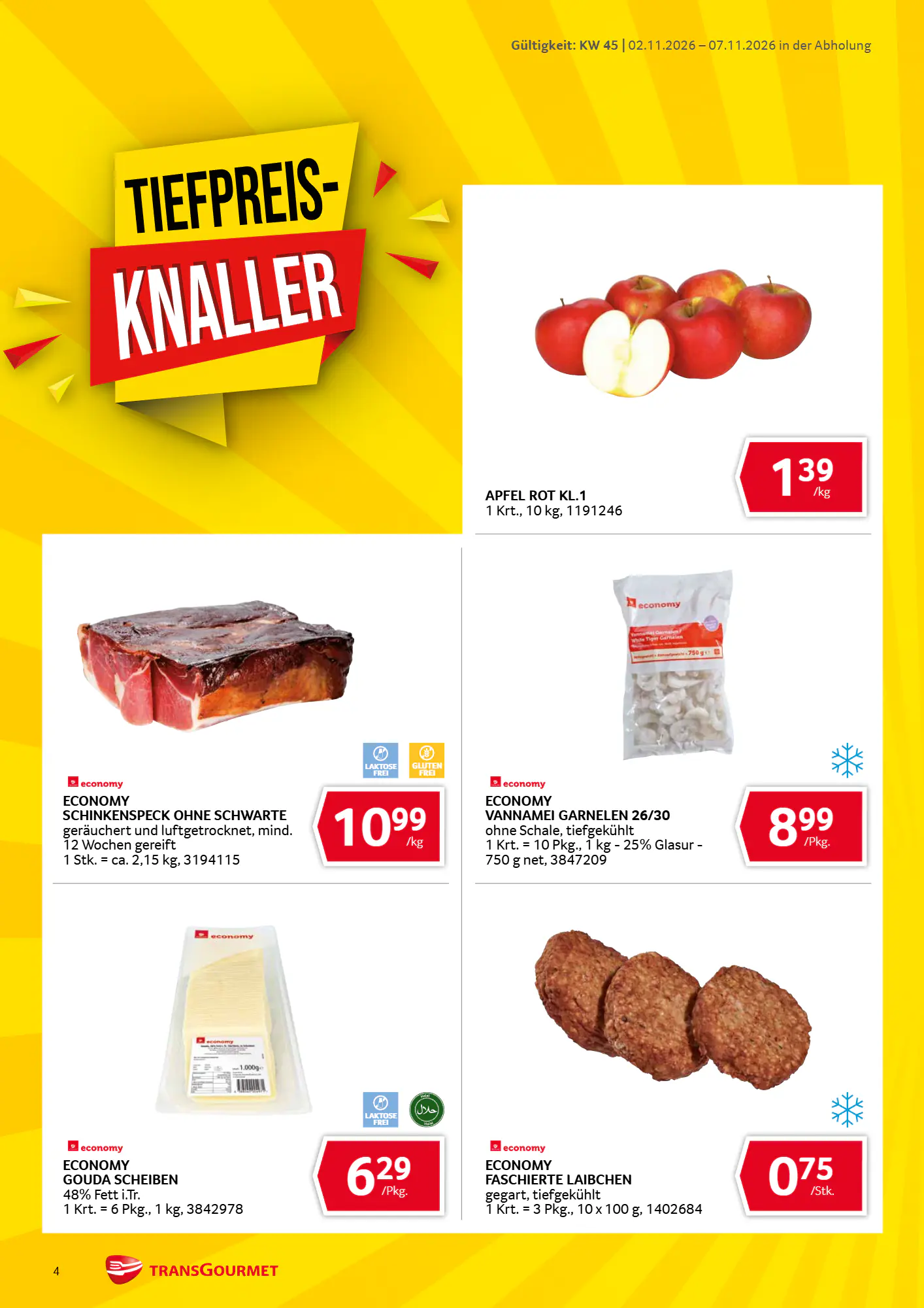 Transgourmet Flugblatt (ab 01.11.2026) - Angebote und Prospekt - Seite 4