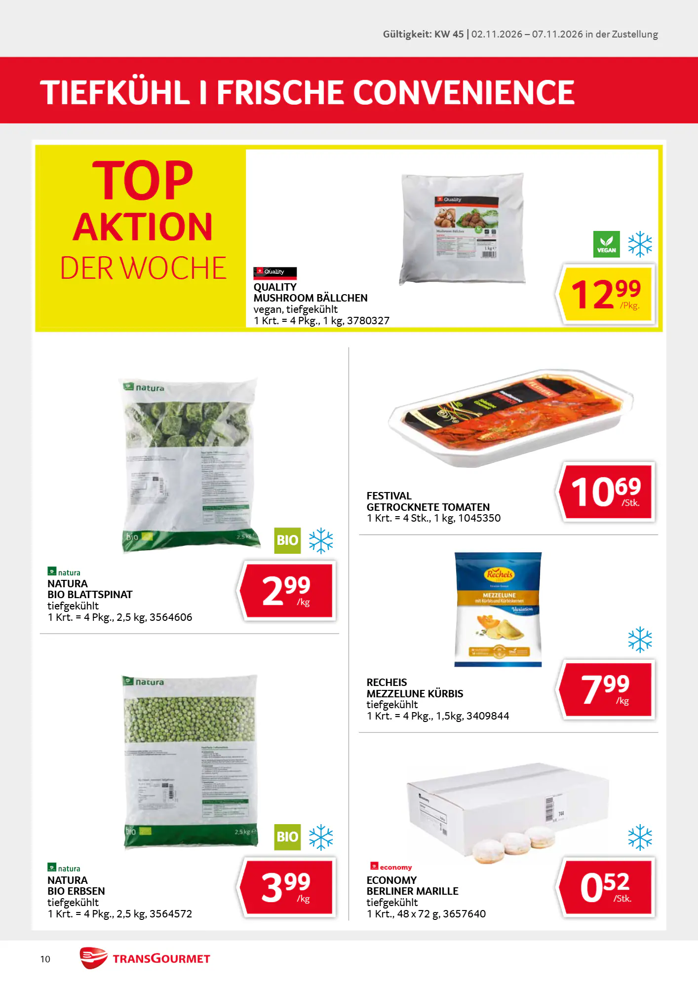 Transgourmet Flugblatt (ab 01.11.2026) - Angebote und Prospekt - Seite 10