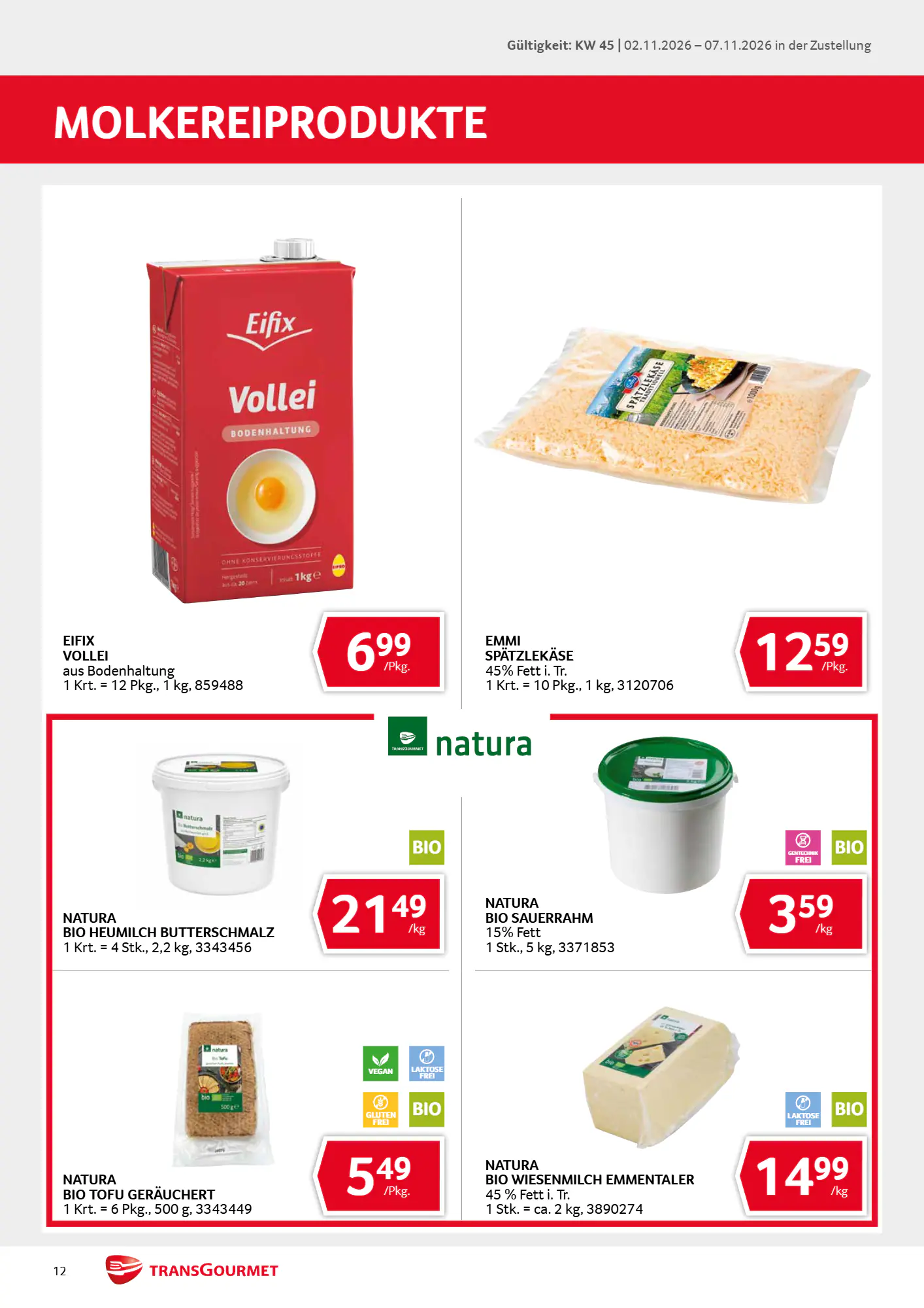 Transgourmet Flugblatt (ab 01.11.2026) - Angebote und Prospekt - Seite 12