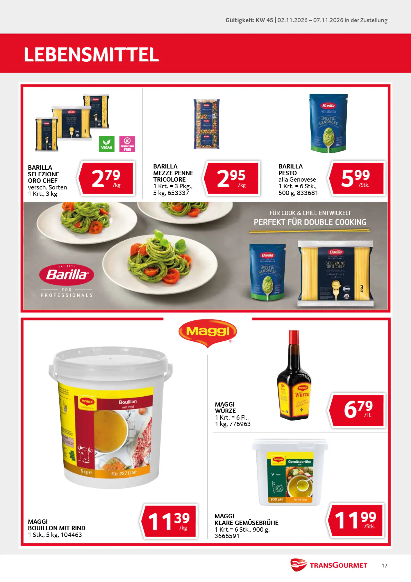 Transgourmet Flugblatt (ab 01.11.2026) - Angebote und Prospekt - Seite 17