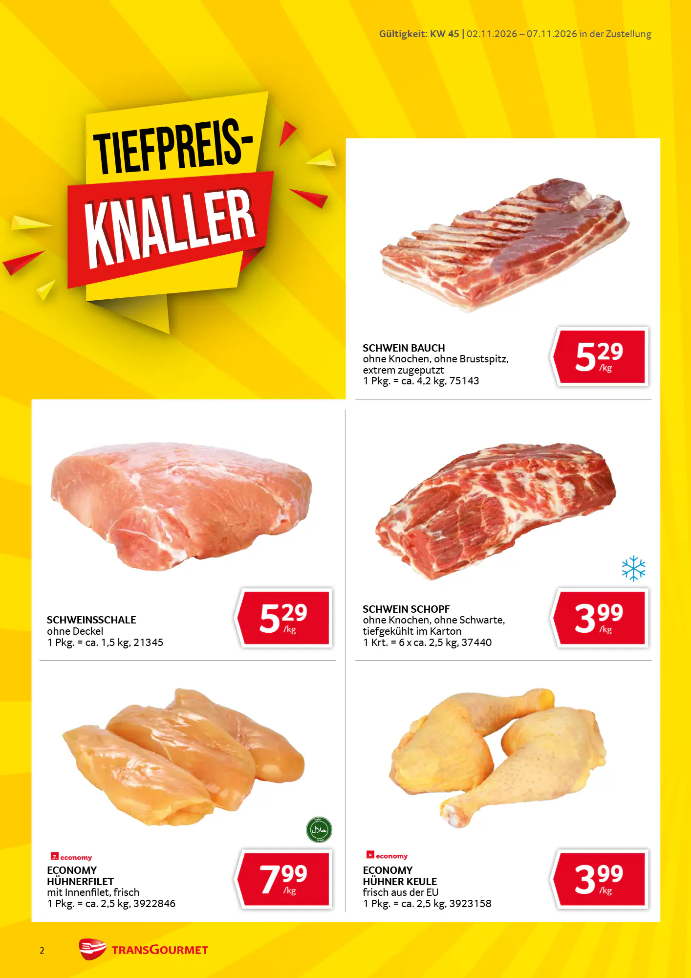 Transgourmet Flugblatt (ab 01.11.2026) - Angebote und Prospekt - Seite 2