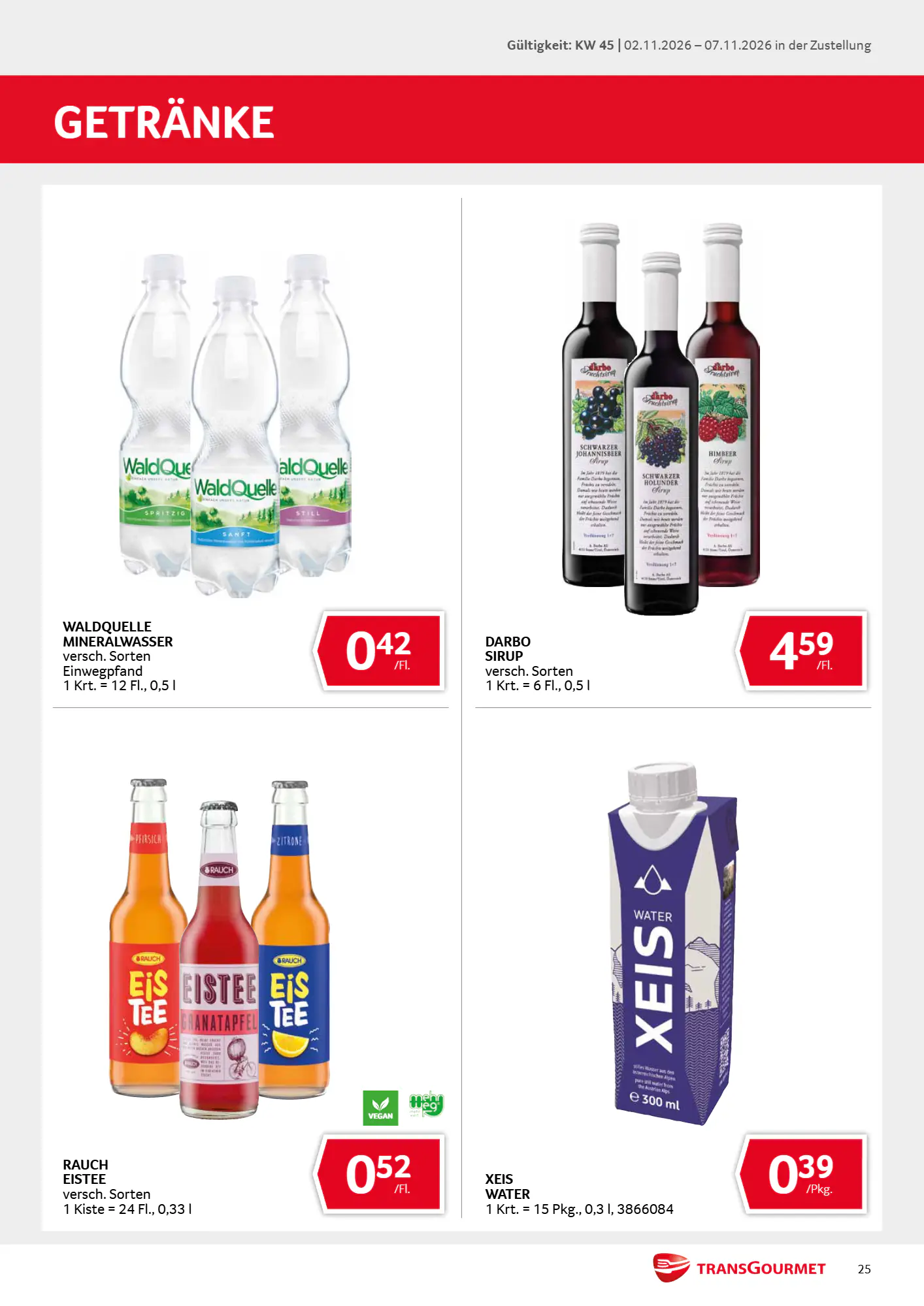 Transgourmet Flugblatt (ab 01.11.2026) - Angebote und Prospekt - Seite 25