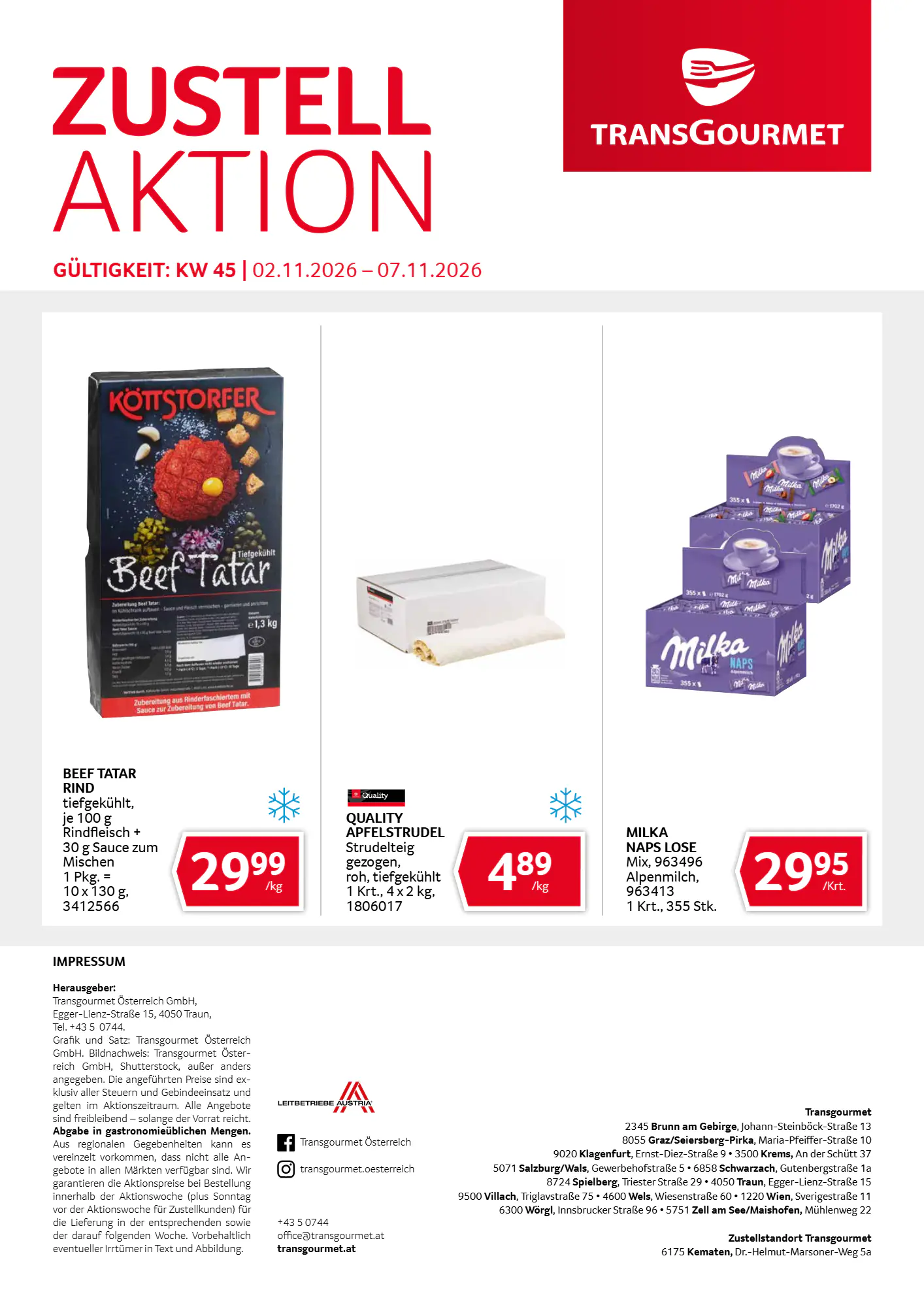 Transgourmet Flugblatt (ab 01.11.2026) - Angebote und Prospekt - Seite 36