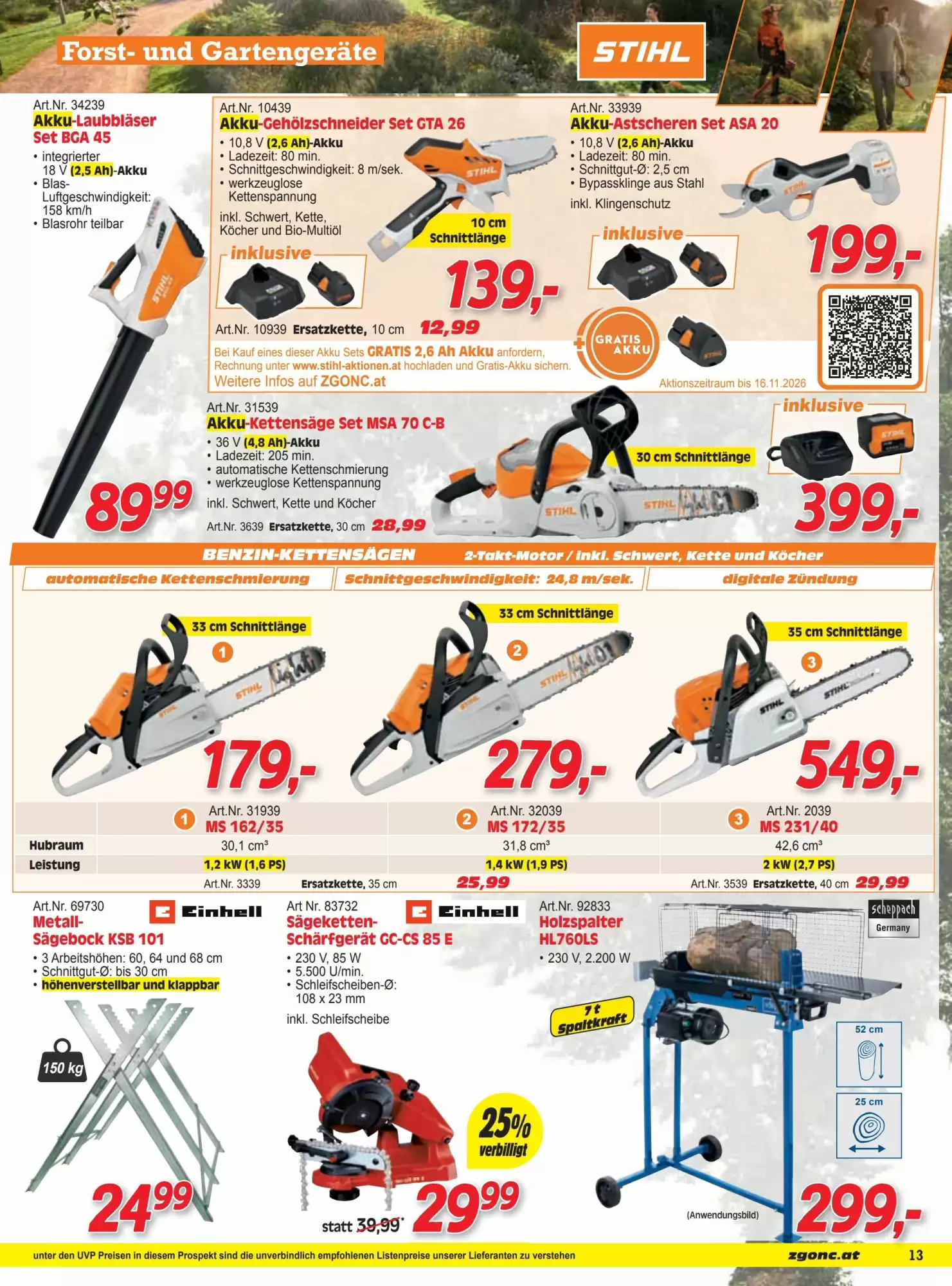 Zgonc Flugblatt (ab 01.11.2026) - Angebote und Prospekt - Seite 13