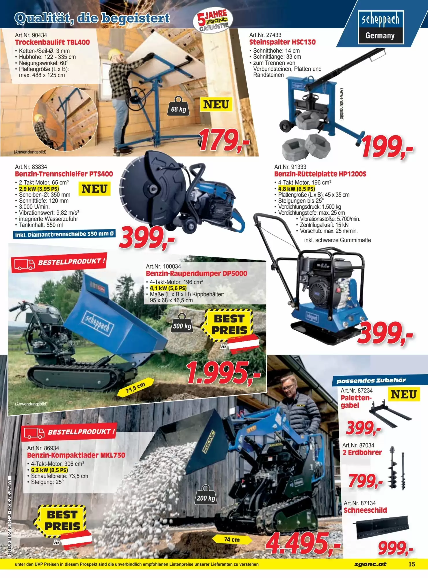 Zgonc Flugblatt (ab 01.11.2026) - Angebote und Prospekt - Seite 15