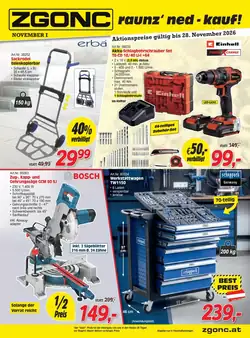 Zgonc Flugblatt (ab 01.11.2026) - Angebote und Prospekt