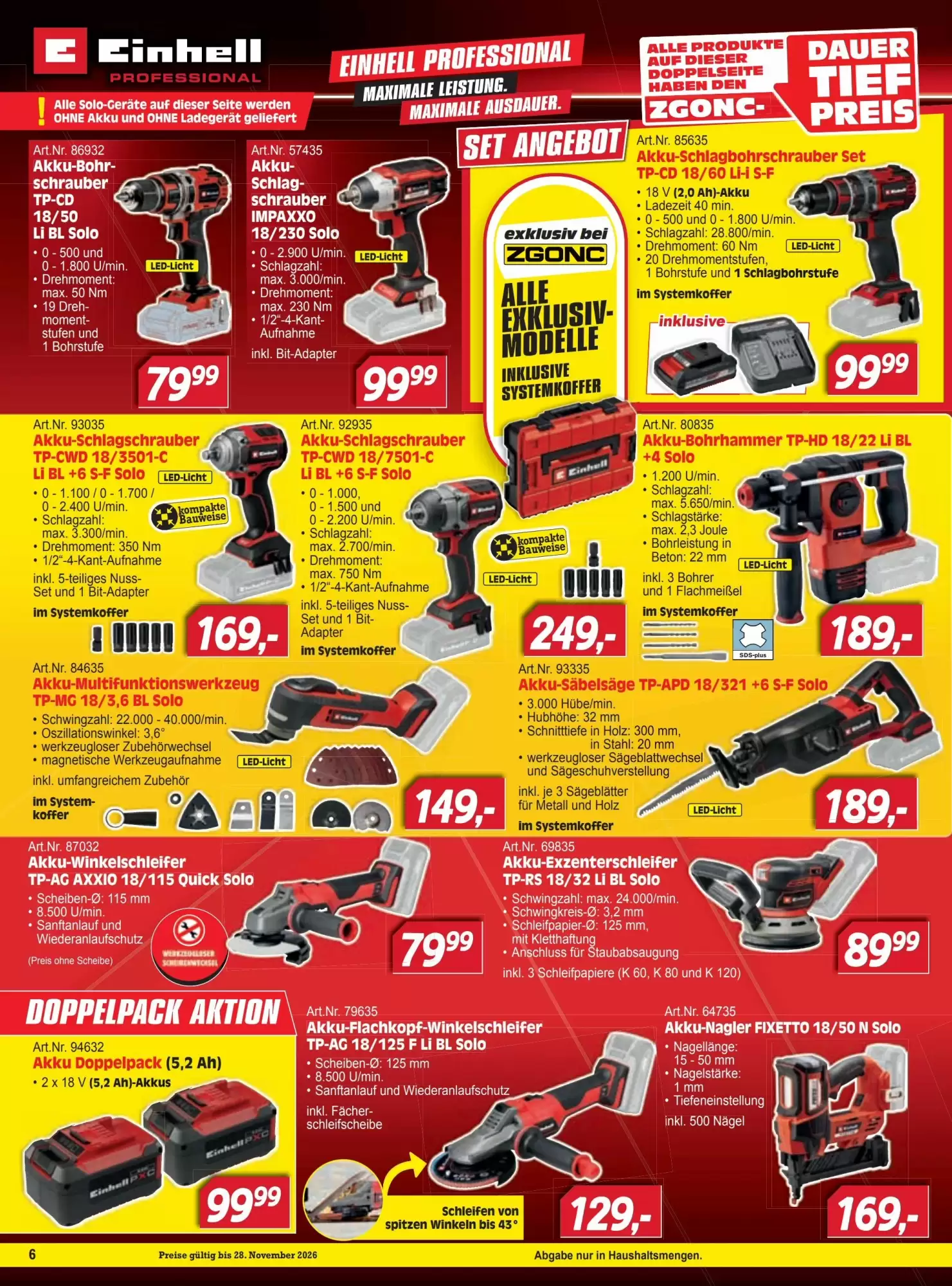 Zgonc Flugblatt (ab 01.11.2026) - Angebote und Prospekt - Seite 6