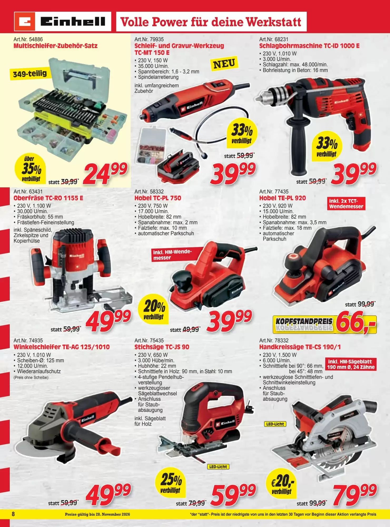 Zgonc Flugblatt (ab 01.11.2026) - Angebote und Prospekt - Seite 8