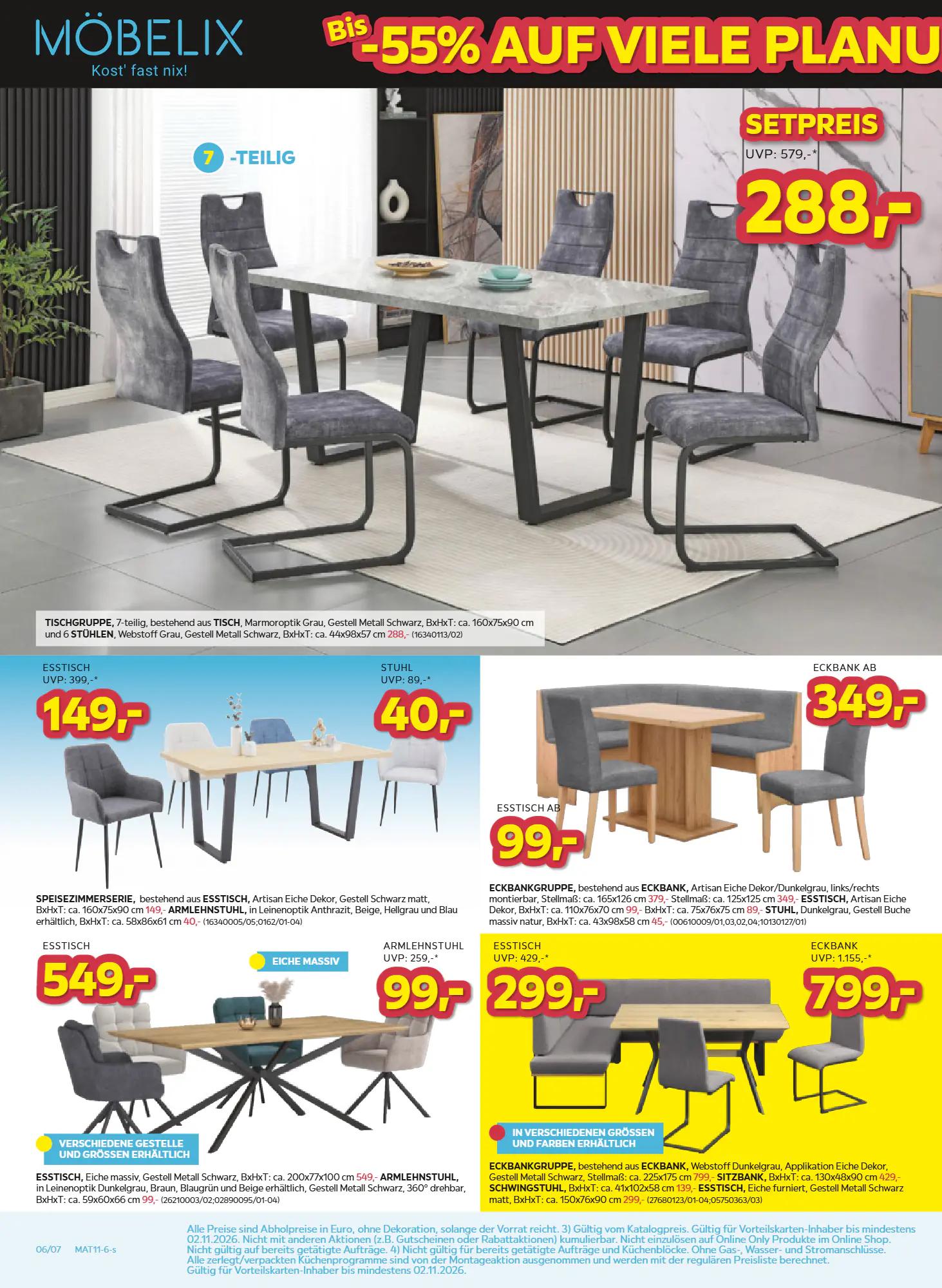 Möbelix Flugblatt (ab 02.11.2026) - Angebote und Prospekt - Seite 6