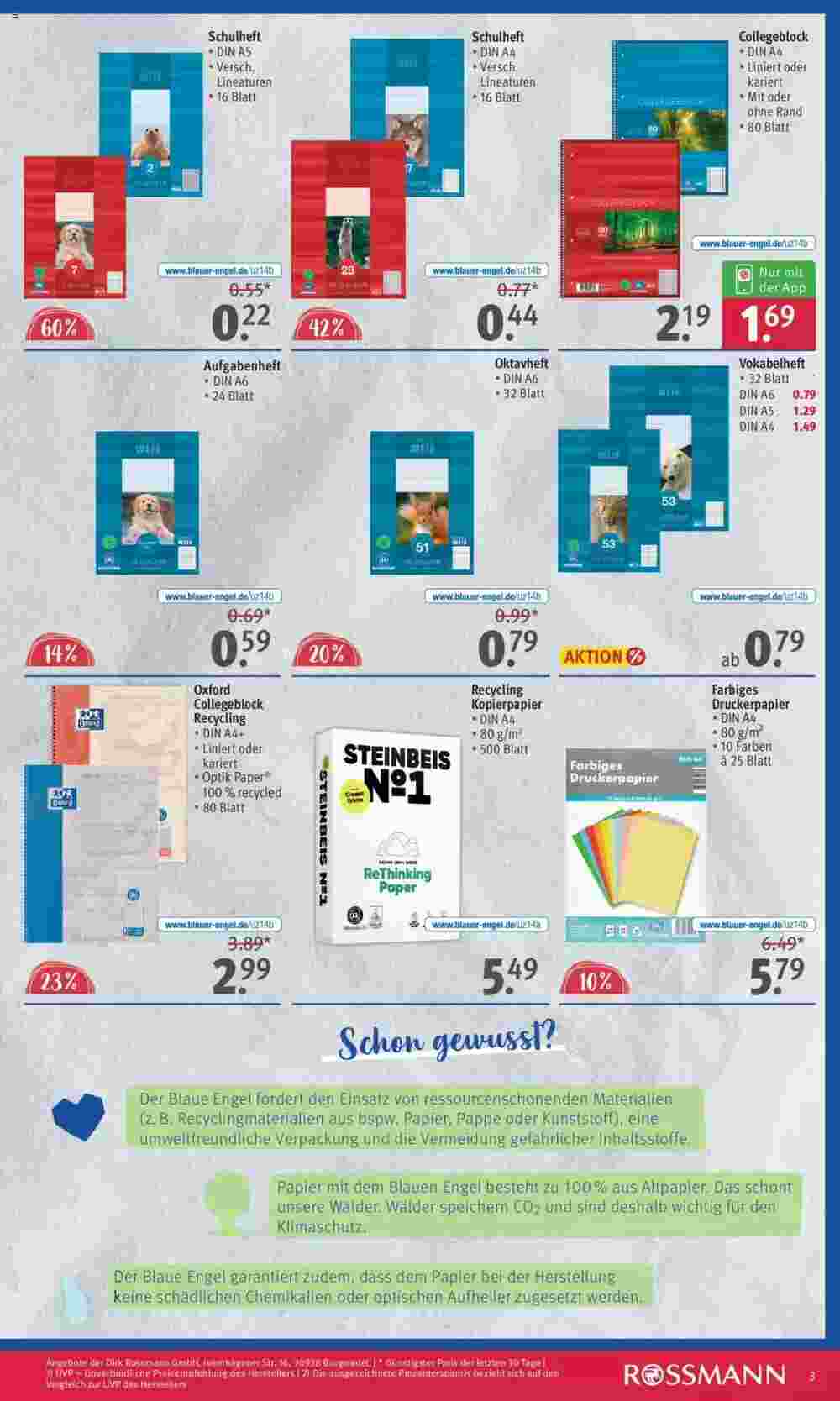 Rossmann Prospekt (ab 26.06.2023) zum Blättern - Seite 3