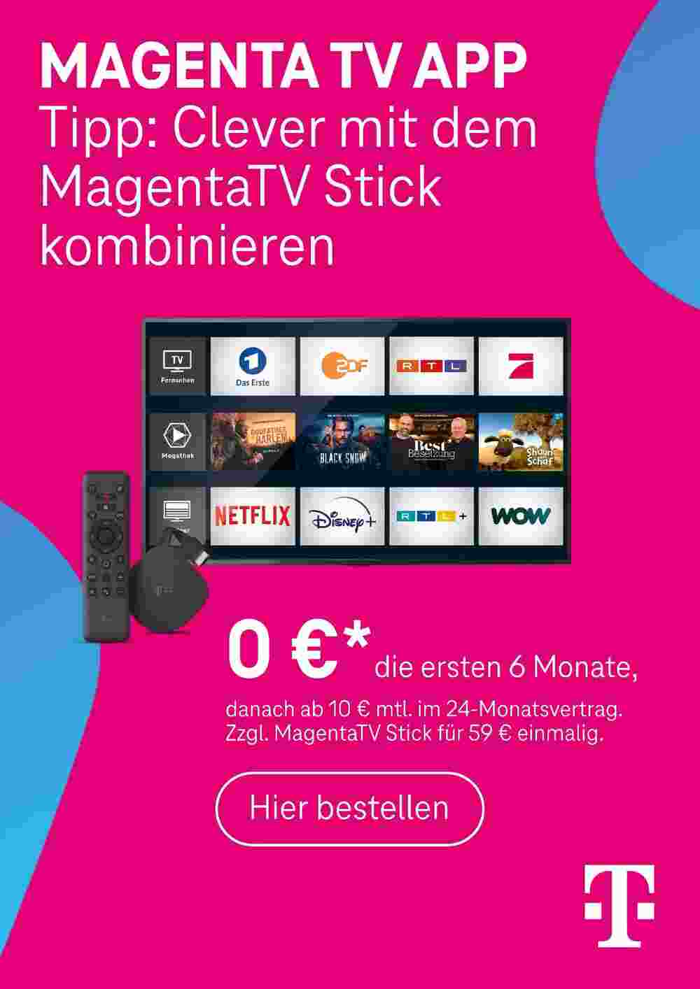 Telekom Shop Prospekt (ab 03.07.2023) zum Blättern - Seite 1