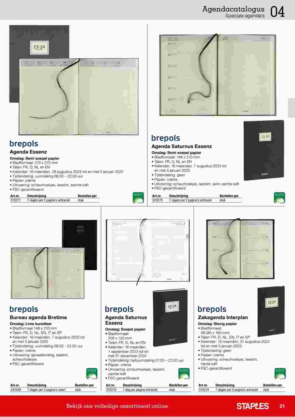 Staples Prospekt (ab 11.07.2023) zum Blättern - Seite 21