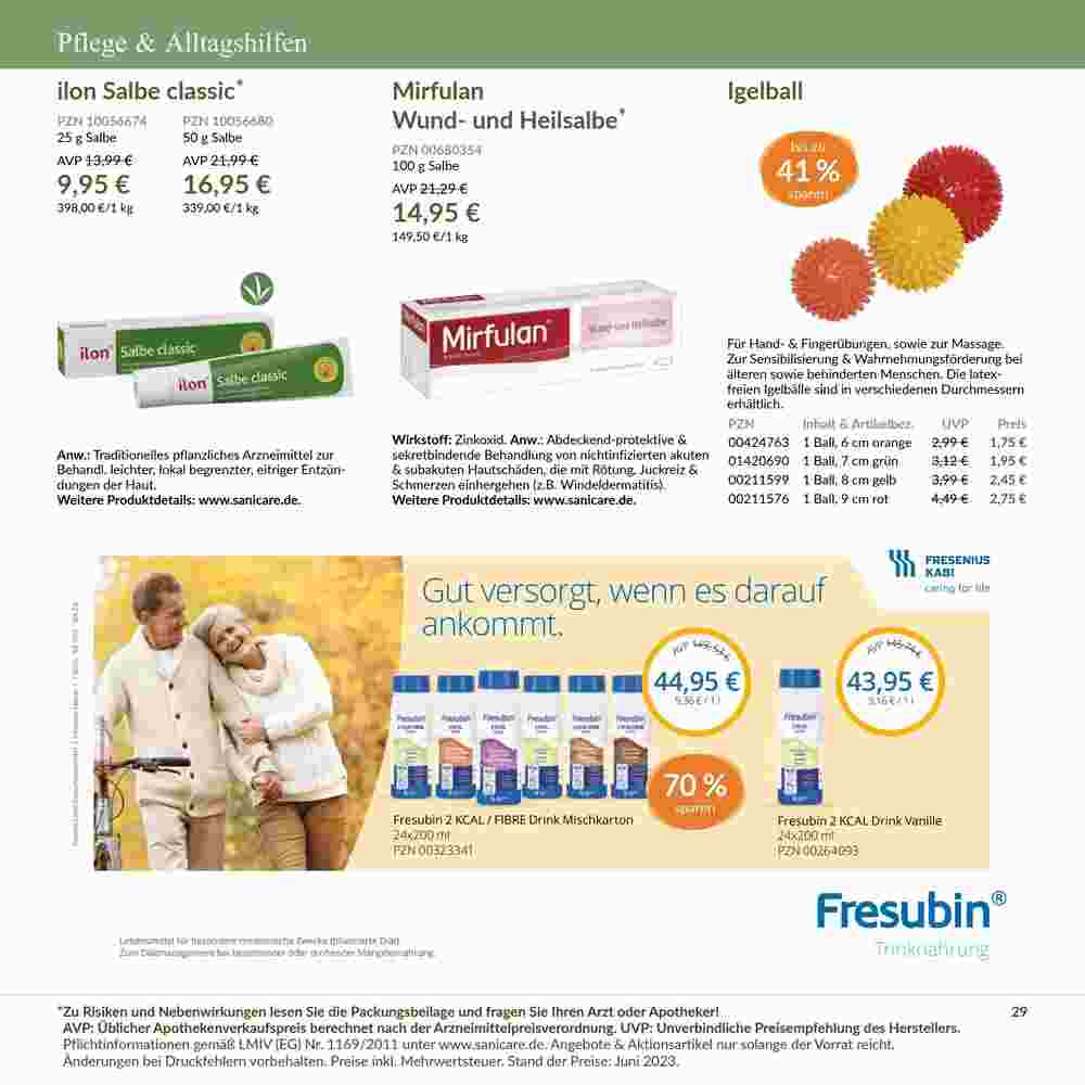 Sanicare Prospekt (ab 19.07.2023) zum Blättern - Seite 31