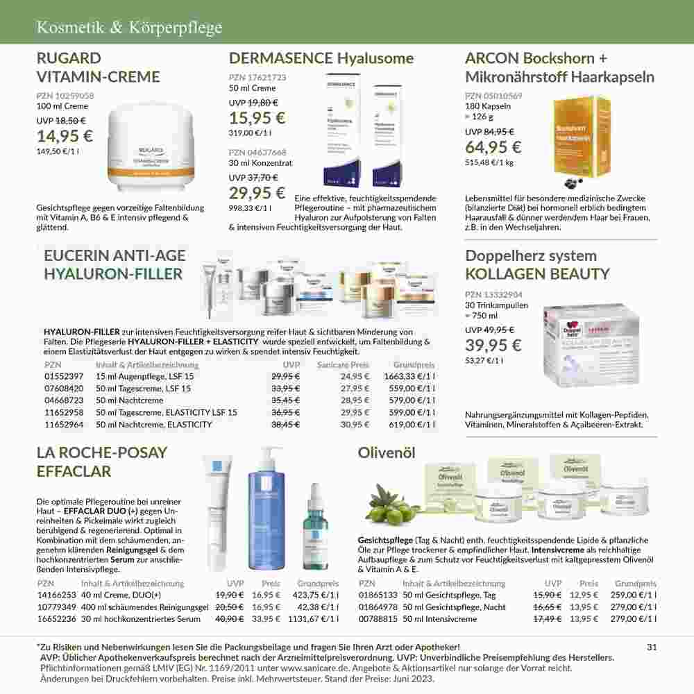 Sanicare Prospekt (ab 19.07.2023) zum Blättern - Seite 33