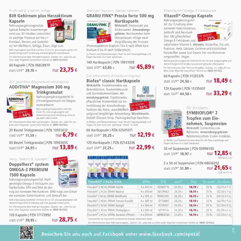 Apotal Prospekt (ab 23.07.2023) zum Blättern - Seite 5