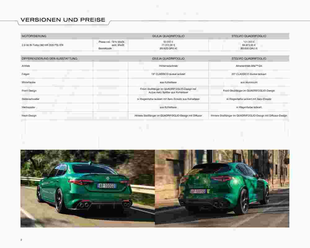 Alfa Romeo Prospekt (ab 26.07.2023) zum Blättern - Seite 2