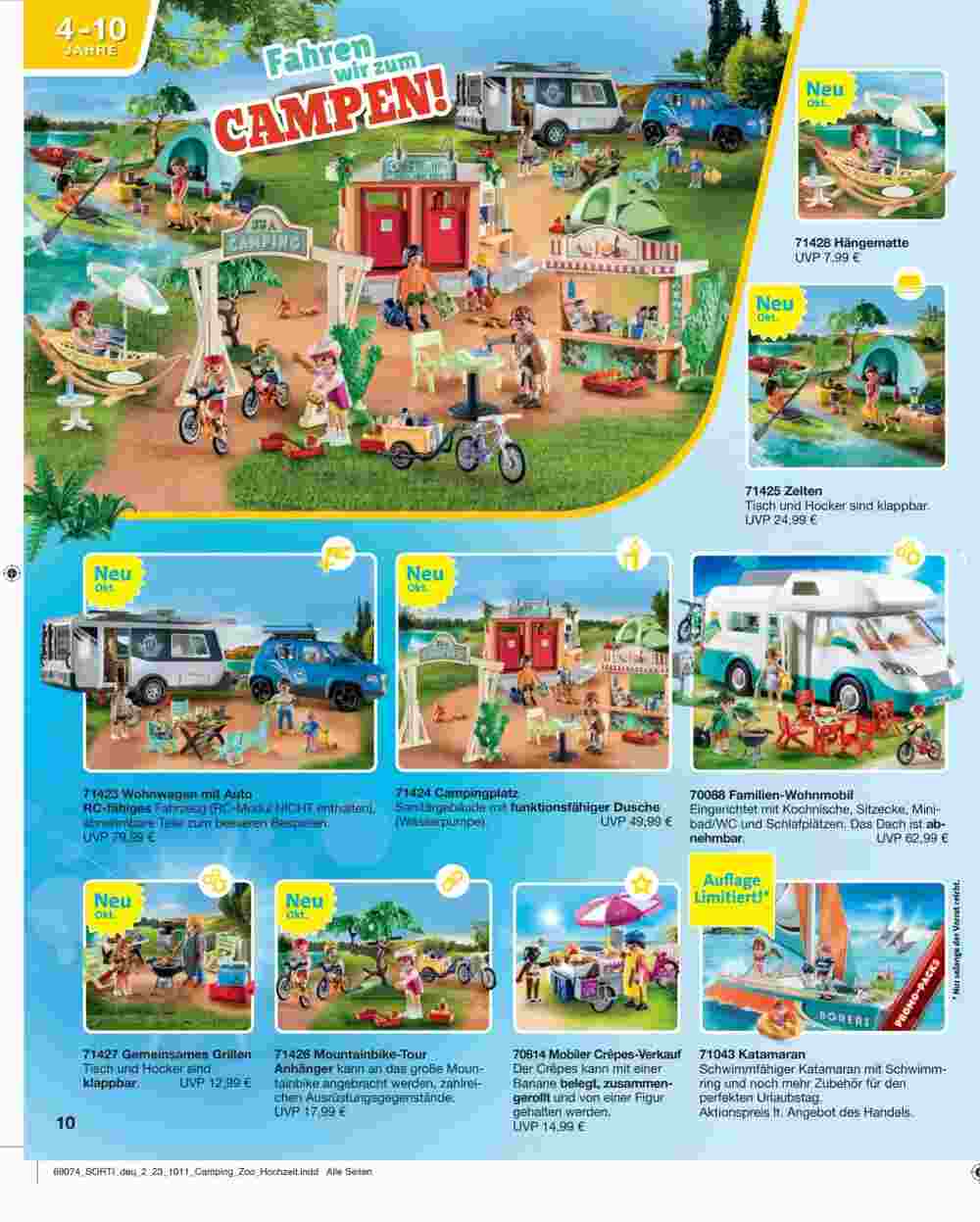 Playmobil Prospekt (ab 31.07.2023) zum Blättern - Seite 10