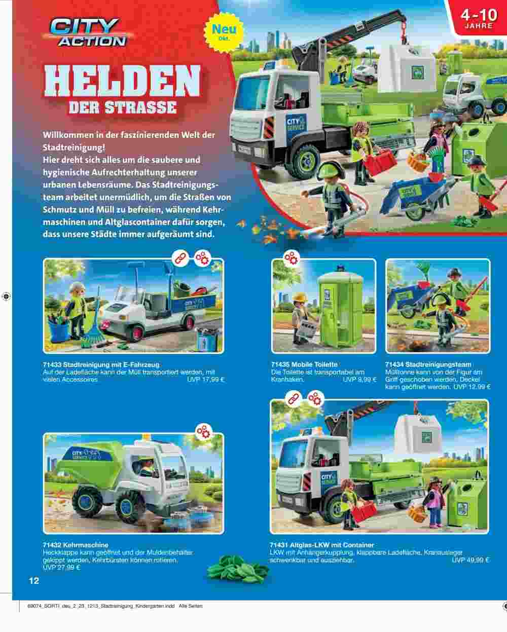 Playmobil Prospekt (ab 31.07.2023) zum Blättern - Seite 12