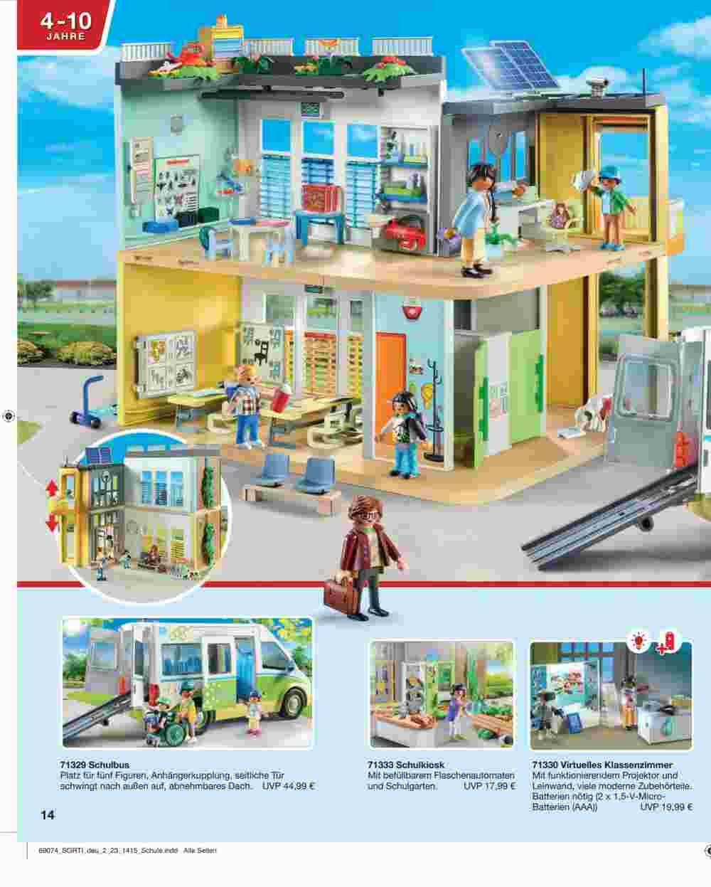 Playmobil Prospekt (ab 31.07.2023) zum Blättern - Seite 14