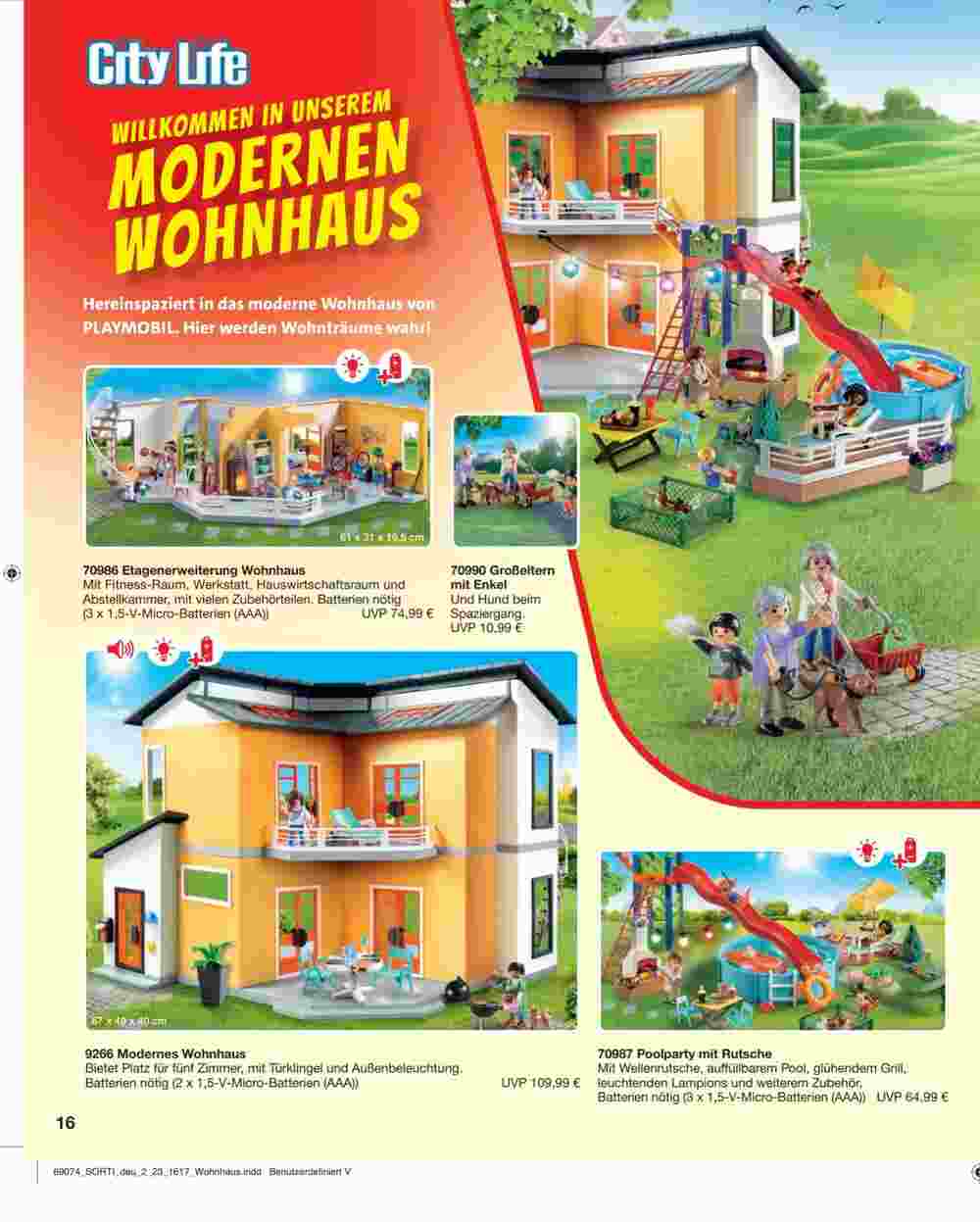 Playmobil Prospekt (ab 31.07.2023) zum Blättern - Seite 16