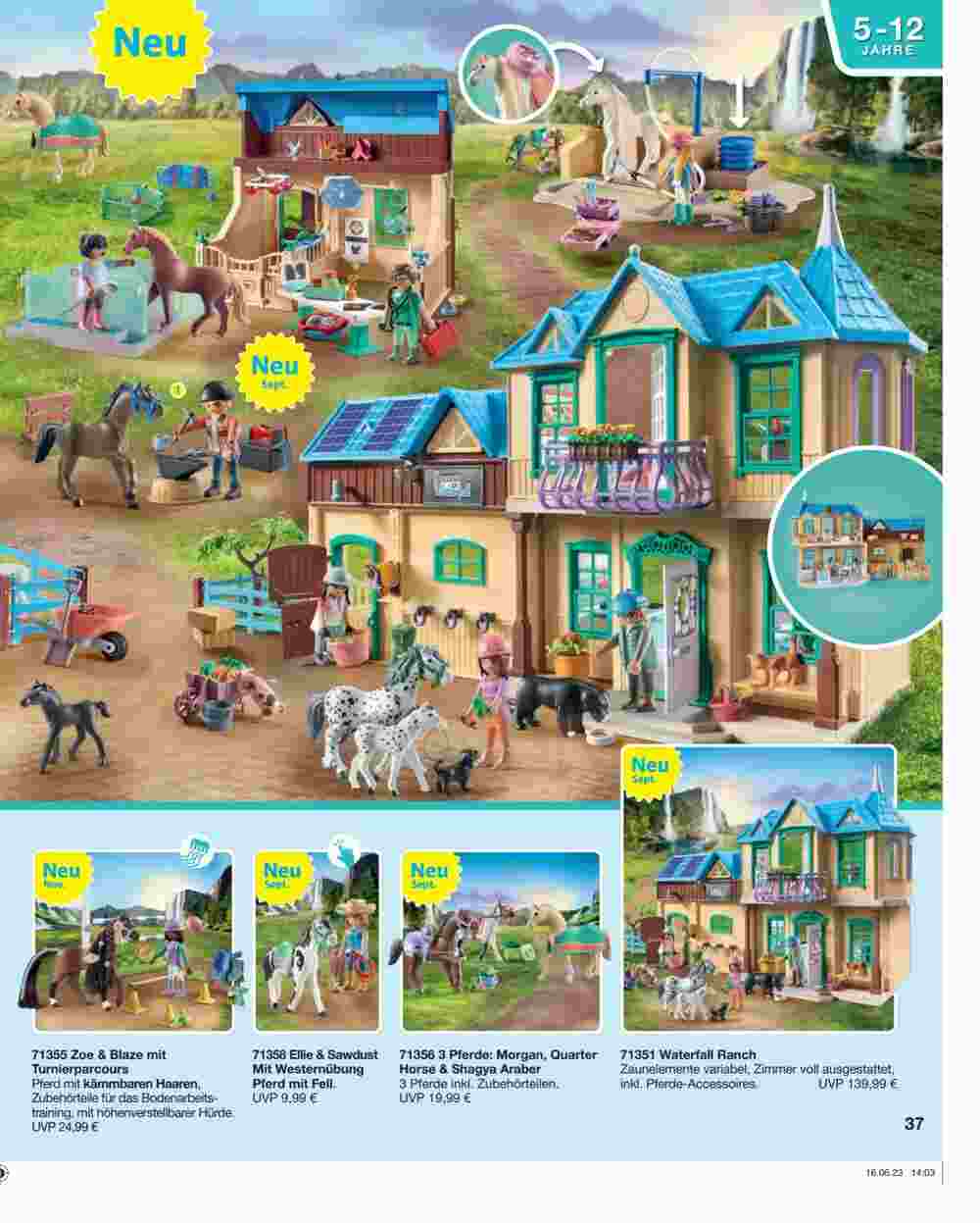 Playmobil Prospekt (ab 31.07.2023) zum Blättern - Seite 37