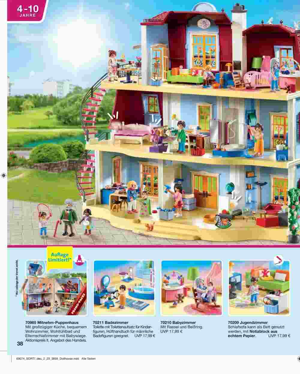 Playmobil Prospekt (ab 31.07.2023) zum Blättern - Seite 38