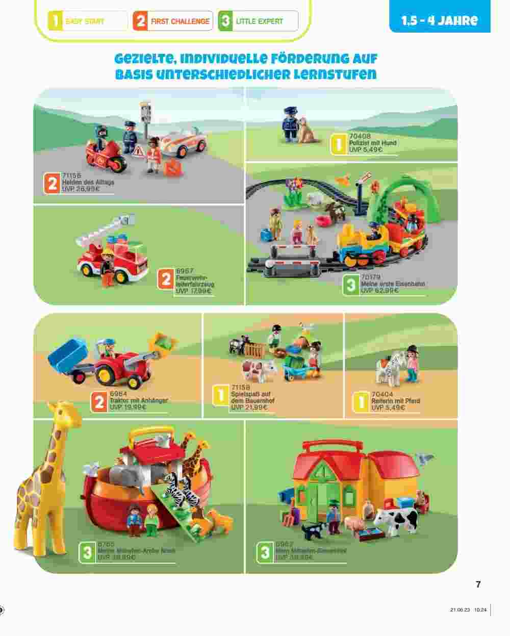 Playmobil Prospekt (ab 31.07.2023) zum Blättern - Seite 7