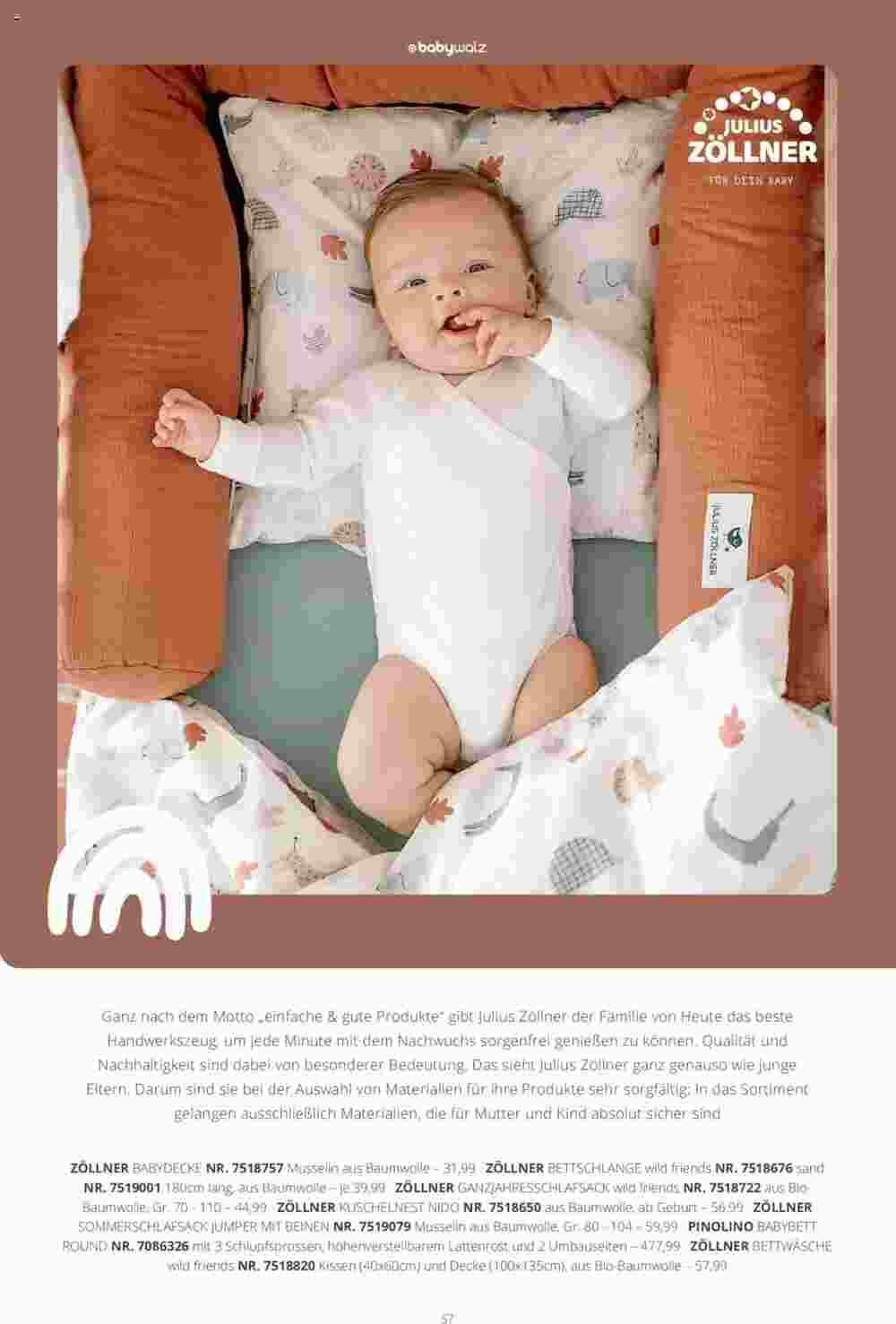 Baby Walz Prospekt (ab 01.08.2023) zum Blättern - Seite 58