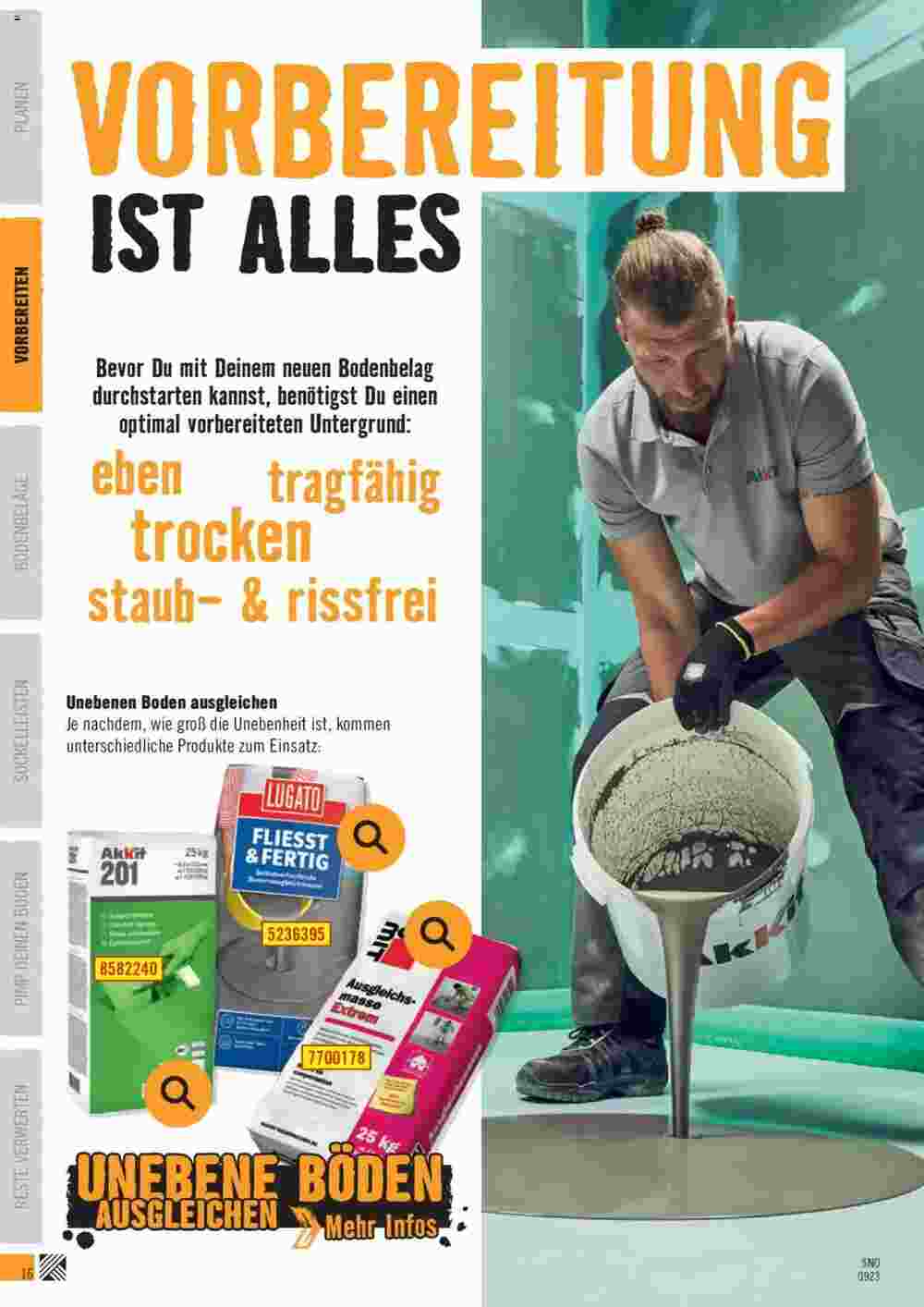 Hornbach Prospekt (ab 15.08.2023) zum Blättern - Seite 16