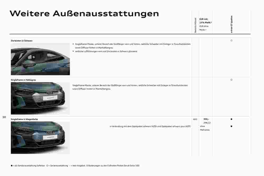 Audi Prospekt (ab 17.08.2023) zum Blättern - Seite 30