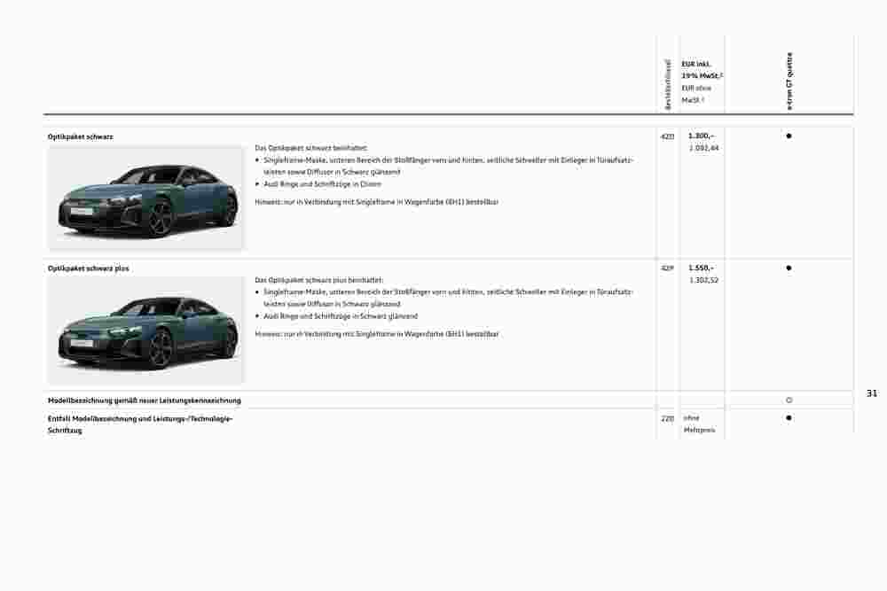 Audi Prospekt (ab 17.08.2023) zum Blättern - Seite 31