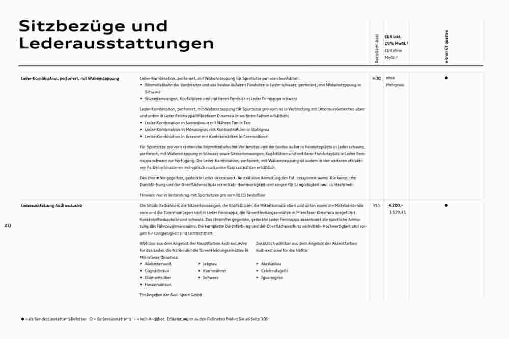 Audi Prospekt (ab 17.08.2023) zum Blättern - Seite 40