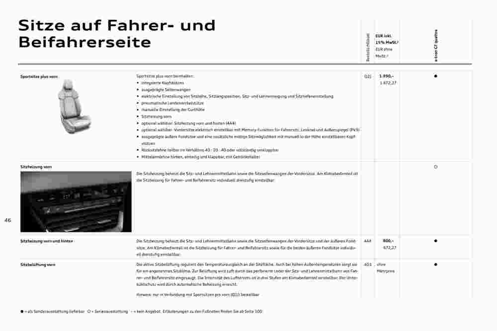 Audi Prospekt (ab 17.08.2023) zum Blättern - Seite 46