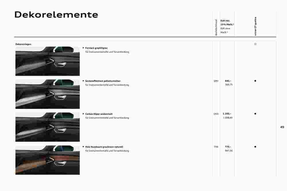 Audi Prospekt (ab 17.08.2023) zum Blättern - Seite 49