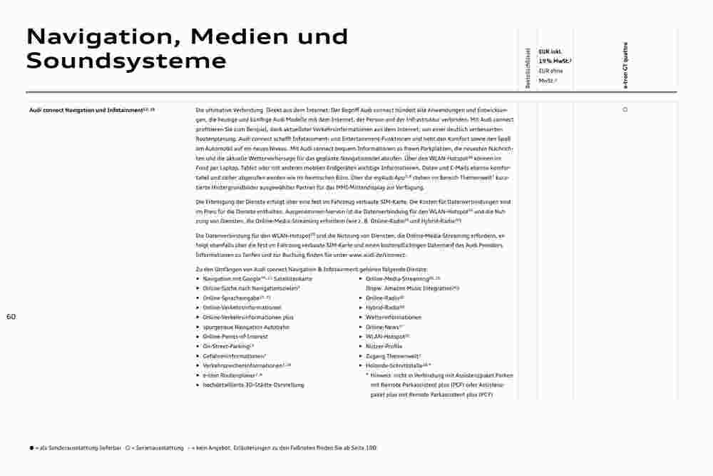 Audi Prospekt (ab 17.08.2023) zum Blättern - Seite 60