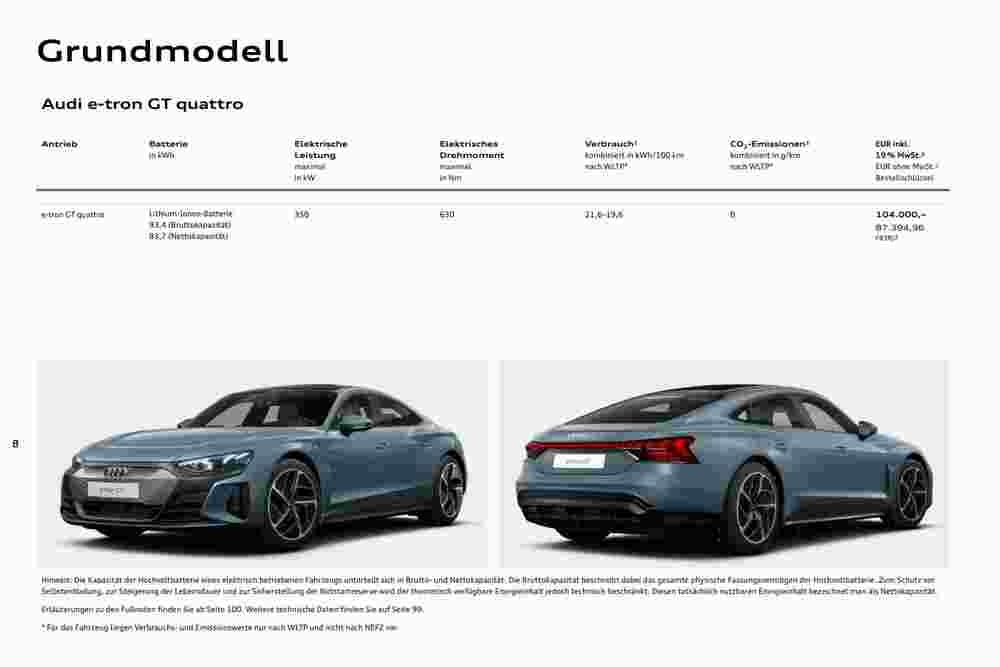 Audi Prospekt (ab 17.08.2023) zum Blättern - Seite 8